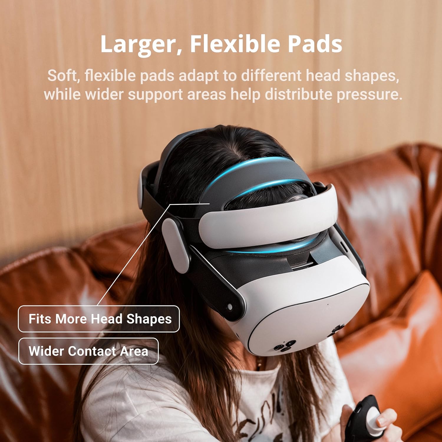 CORREA PARA LENTES VR BOBOVR M3 COMPATIBLE CON QUEST 3/3S - 4