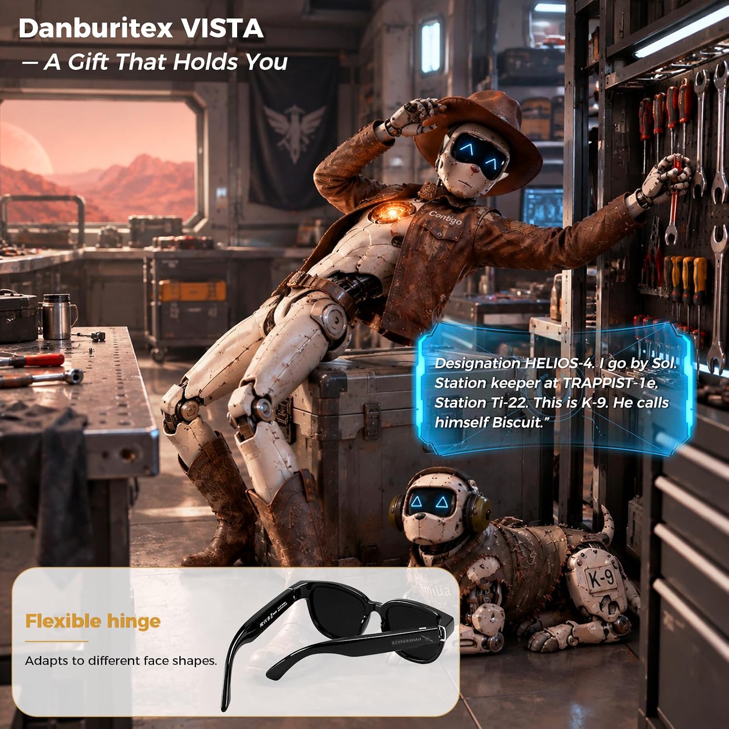 GAFAS INTELIGENTES DANBURITEX UN ABRAZO VISTA SMART GLASSES - 2