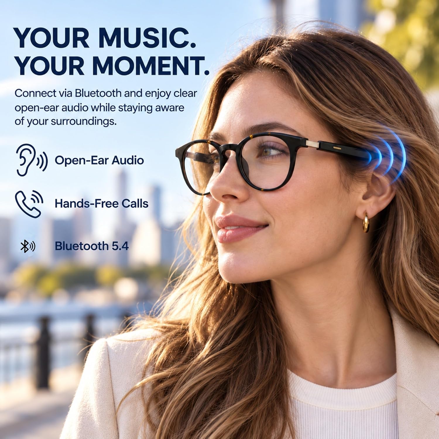 GAFAS INTELIGENTES KWENRUN AI CON ASISTENTE DE VOZ Y TRADUCCIÓN EN TIEMPO REAL - 4