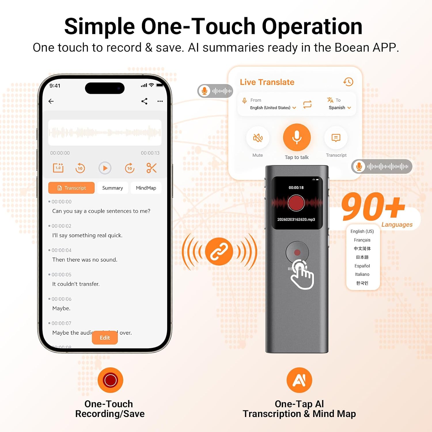 GRABADORA DE VOZ YORLU AI VOICE RECORDER CON TRANSCRIPCIÓN Y RESUMEN POR IA - 4