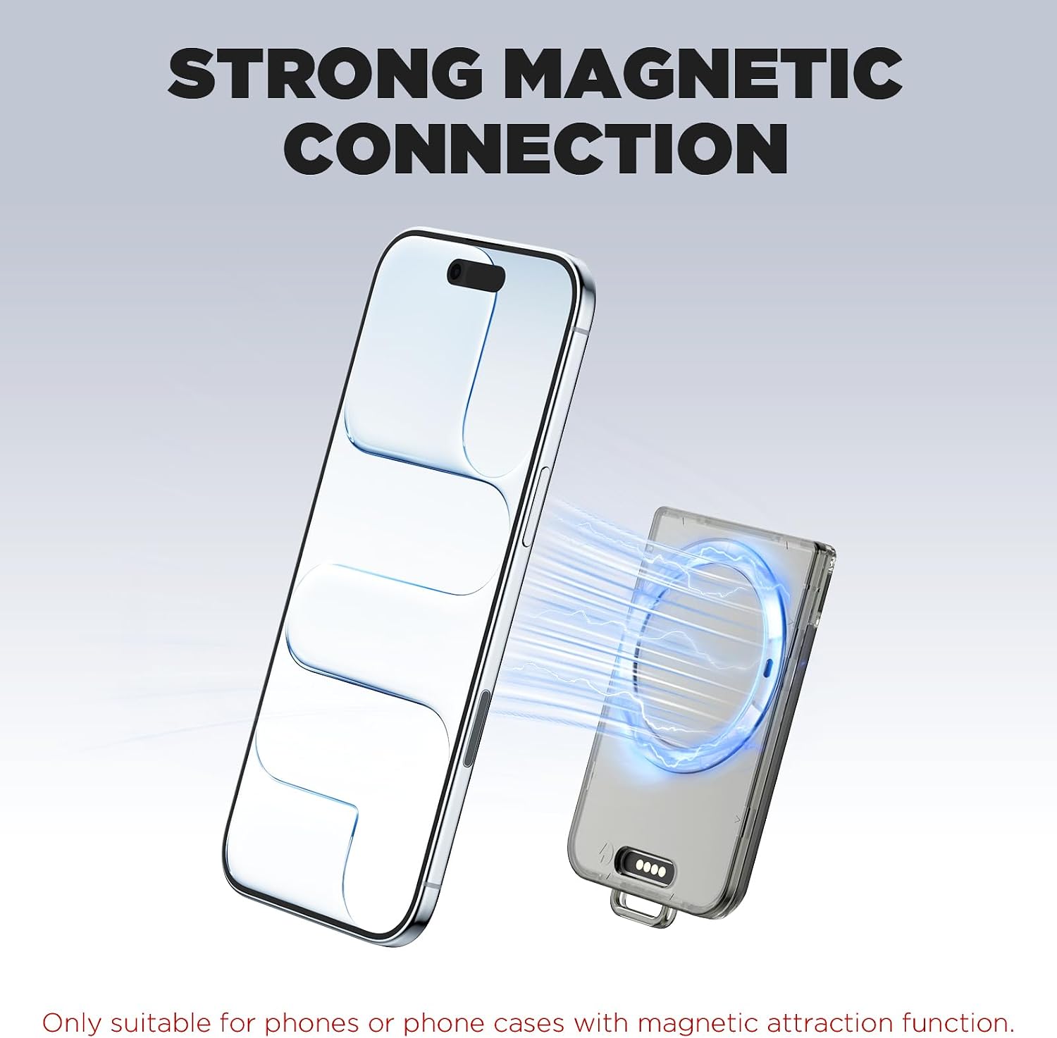 FUNDA PROTECTORA MAGNÉTICA WACANC PARA PLAUD NOTE Y PLAUD NOTE PRO 2025 TRANSPARENTE GRIS - 3