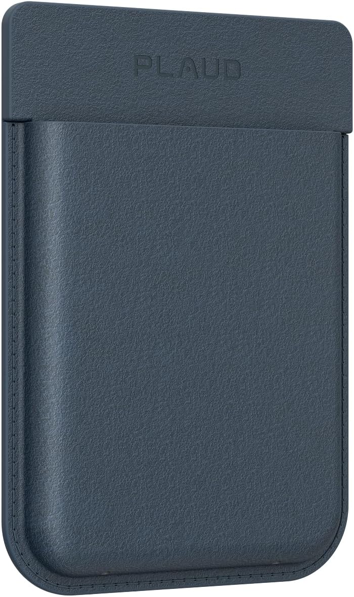 FUNDA MAGNÉTICA DE REPUESTO PARA GRABADORA PLAUD NOTE PRO AZUL OSCURO - 2