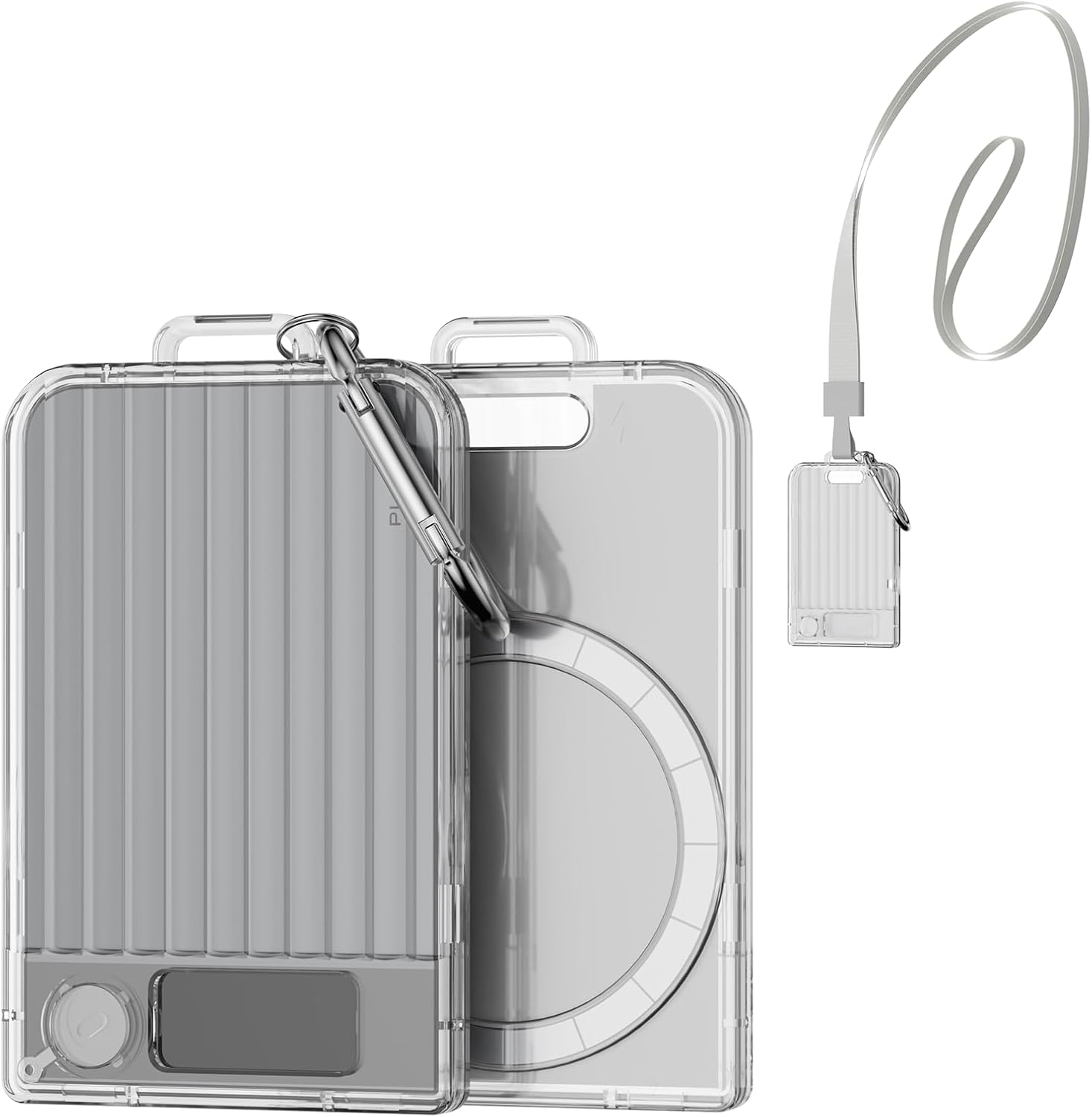 FUNDA PROTECTORA MAGNÉTICA WACANC PARA PLAUD NOTE Y PLAUD NOTE PRO 2025 TRANSPARENTE - 1