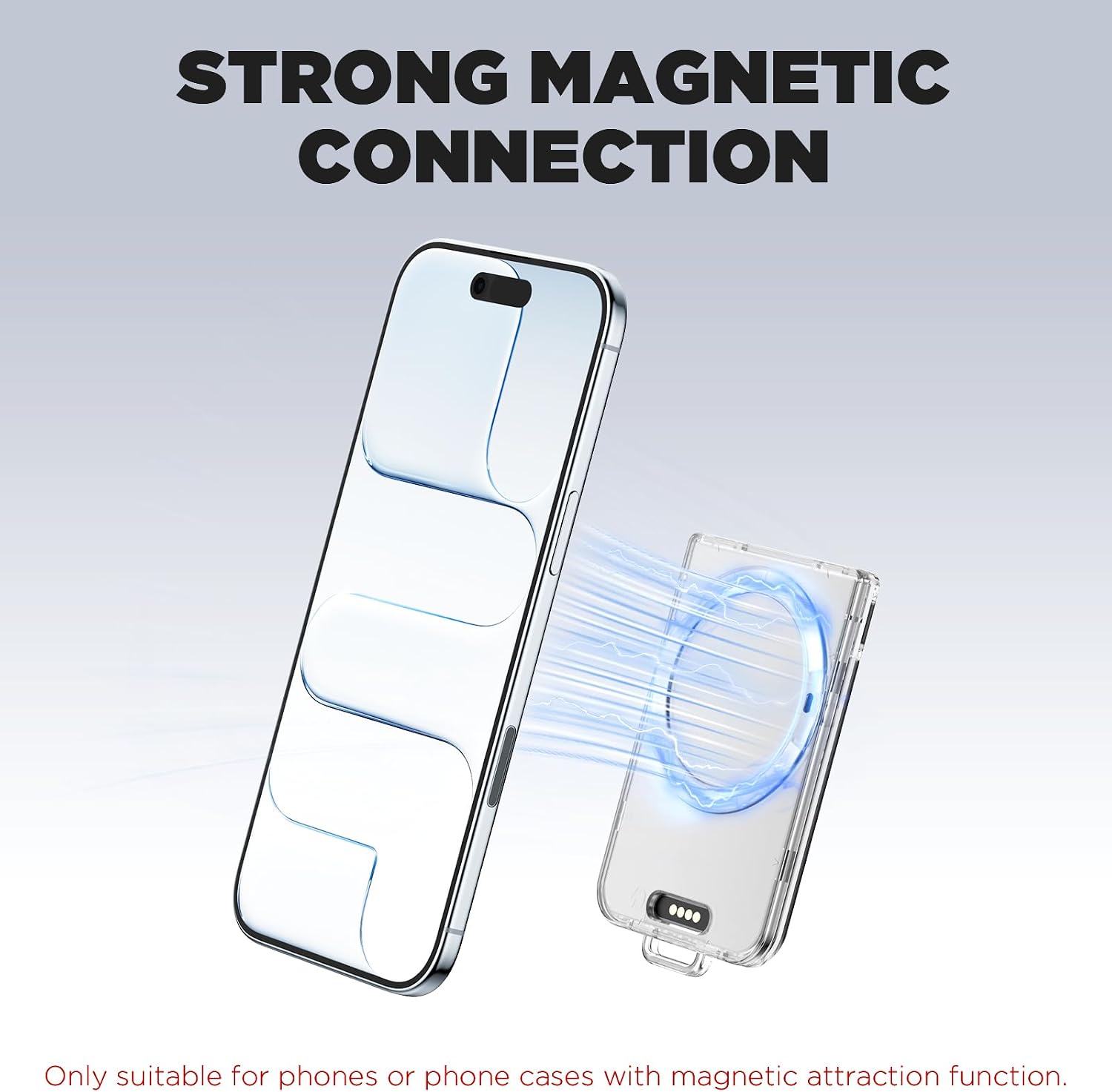 FUNDA PROTECTORA MAGNÉTICA WACANC PARA PLAUD NOTE Y PLAUD NOTE PRO 2025 TRANSPARENTE - 3