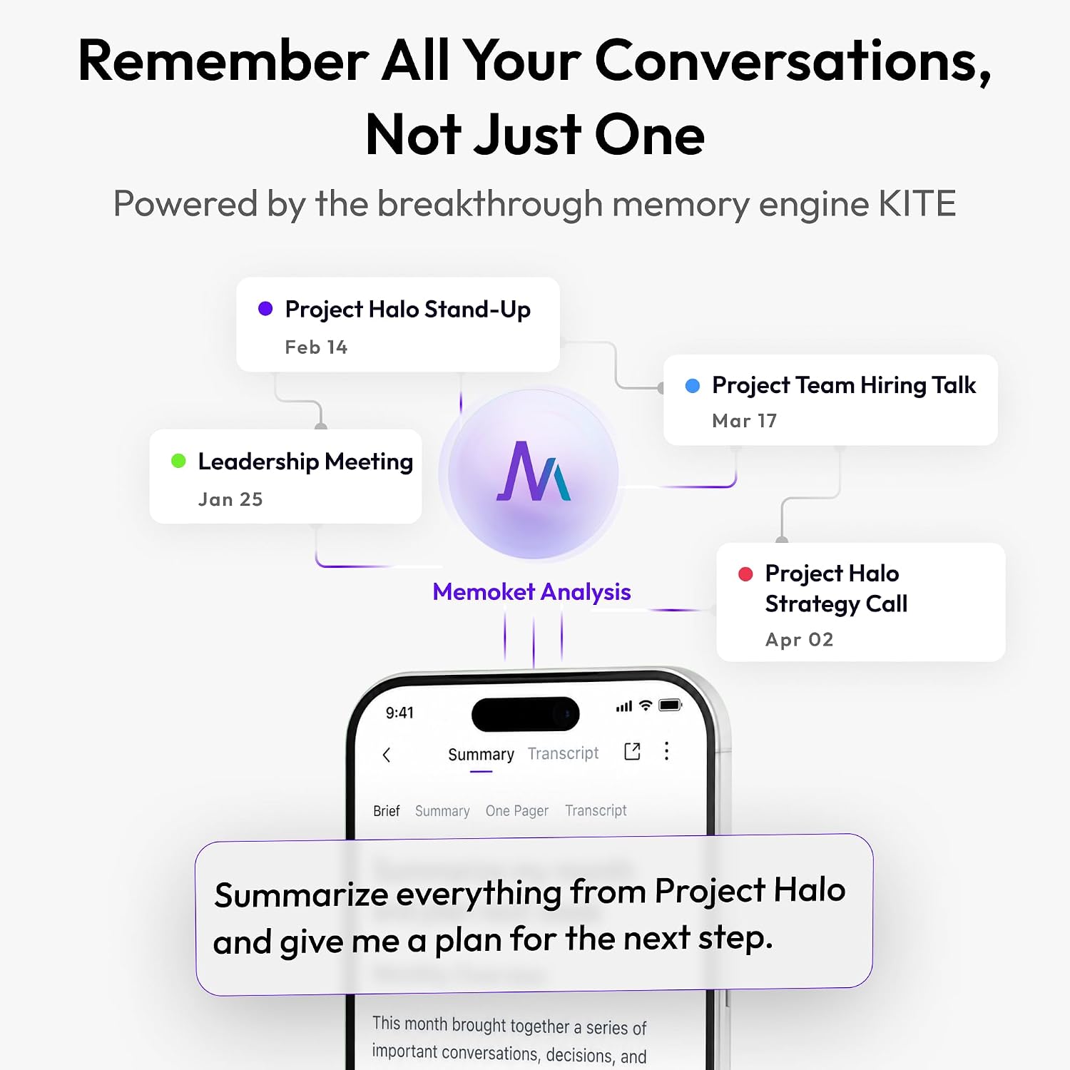 GRABADORA DE VOZ PORTÁTIL MEMOKET GEM CON INTELIGENCIA ARTIFICIAL Y PULSERA - 5
