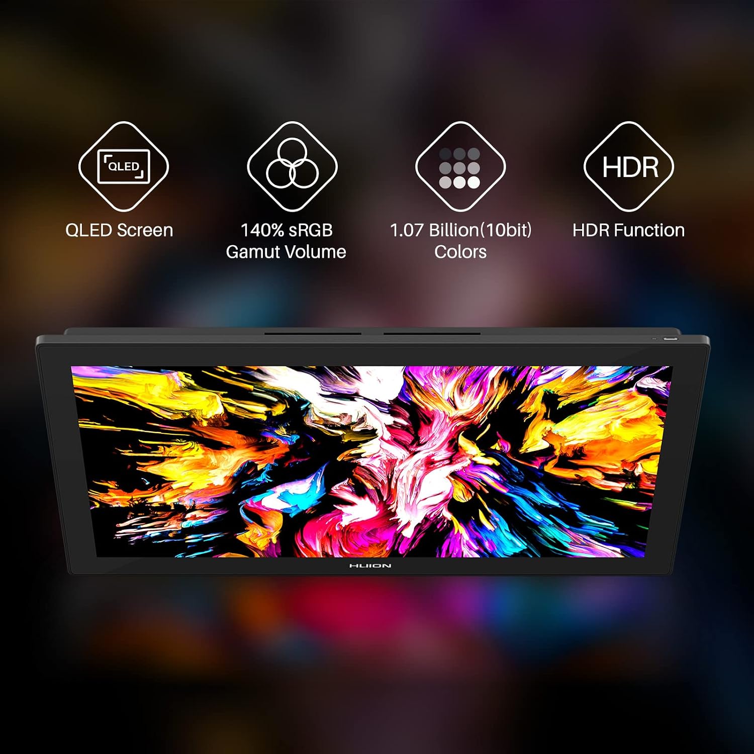 TABLET GRÁFICA HUION KAMVAS PRO 24 4K UHD CON PANTALLA 23.8 PULGADAS - 3
