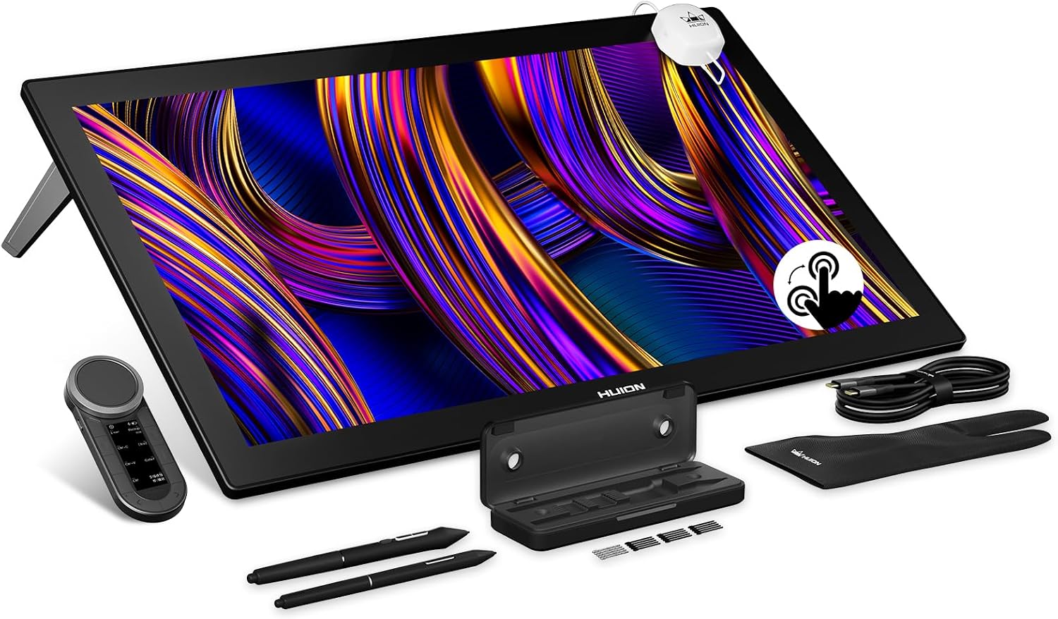 TABLET GRÁFICA HUION KAMVAS PRO 27 4K UHD 144HZ PANTALLA TÁCTIL - 1