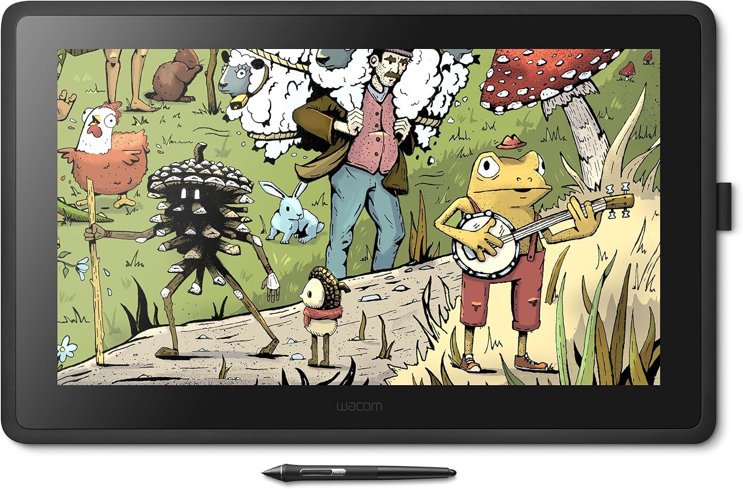 TABLETA GRÁFICA WACOM CINTIQ 22 CON PANTALLA FULL HD Y PRO PEN 2 - 1