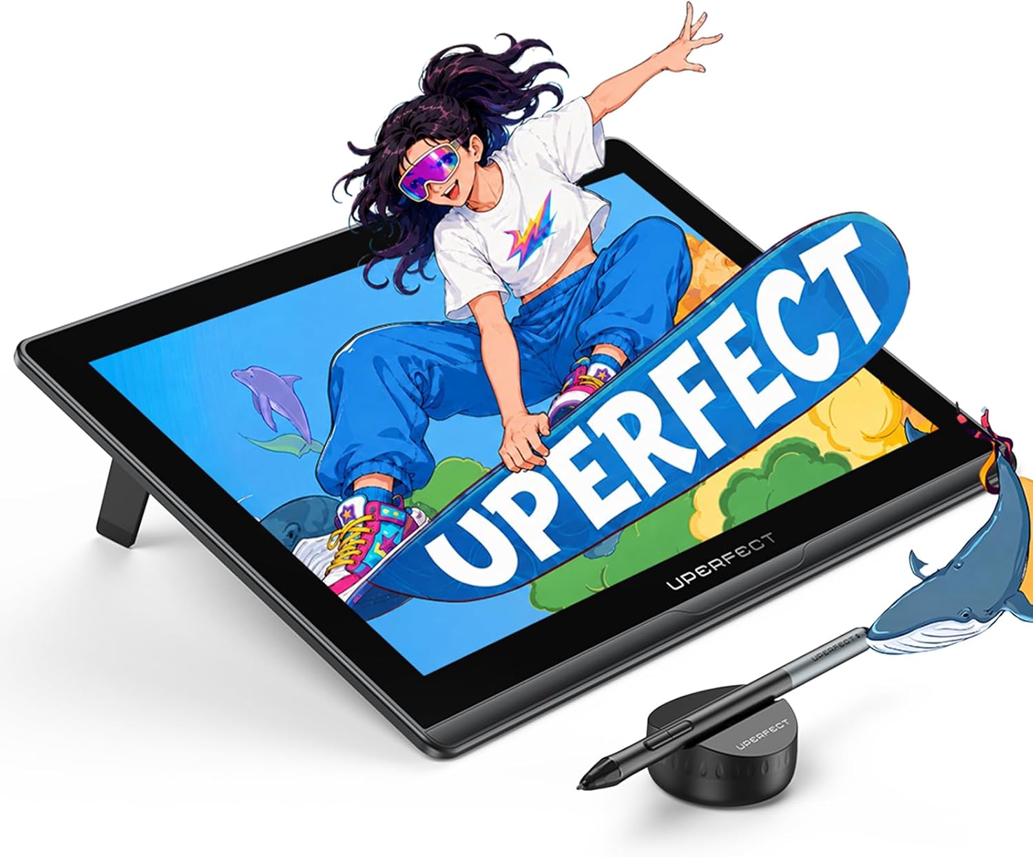 TABLETA GRÁFICA UPERFECT 14 PULGADAS 2.5K 16K PEN 138% SRGB ΔE<1.5 - 1