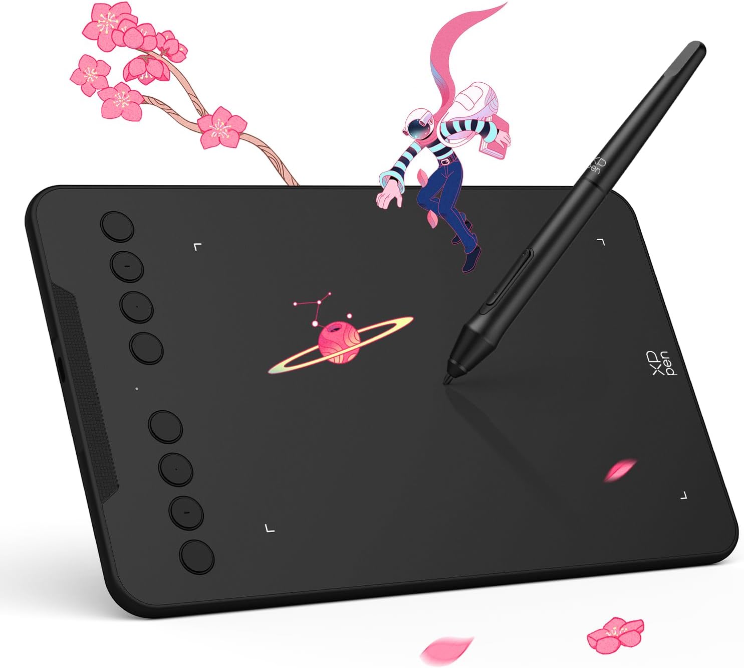TABLETA GRÁFICA XPPEN DECO MINI7 V2 7X4 PULGADAS 16384 NIVELES DE PRESIÓN - 1