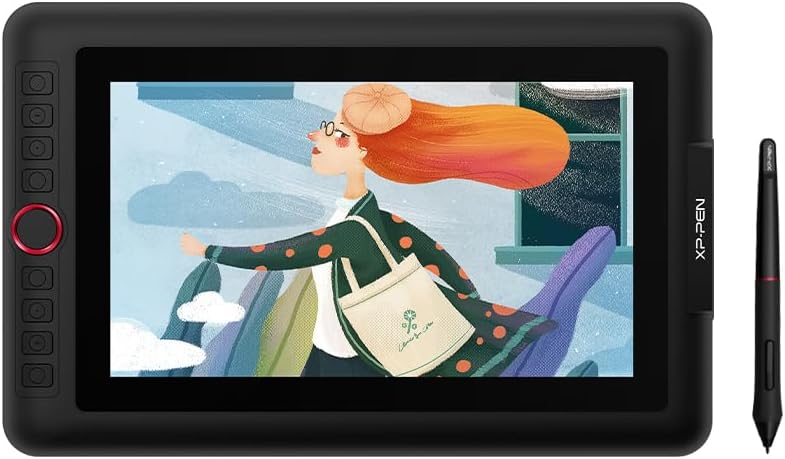 TABLETA GRÁFICA XPPEN ARTIST 12 PRO LITE CON PANTALLA Y LÁPIZ 8192 NIVELES - 1