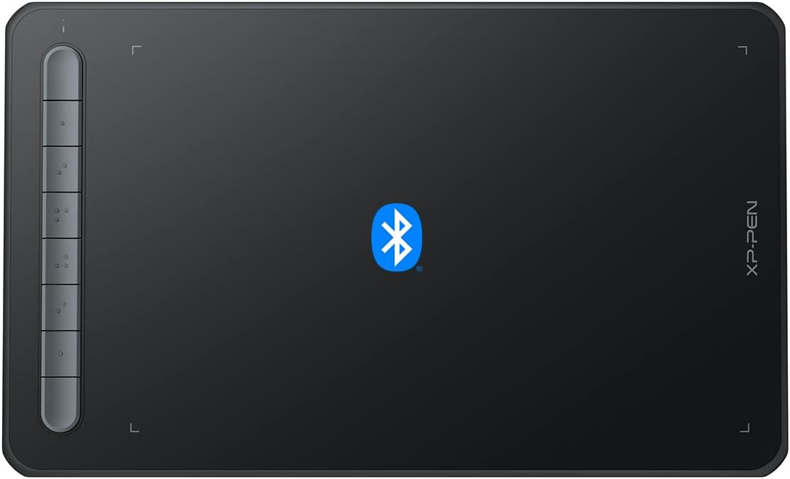 TABLETA GRÁFICA XPPEN DECO MW BLUETOOTH INALÁMBRICA 8X5 PULGADAS NEGRA - 1