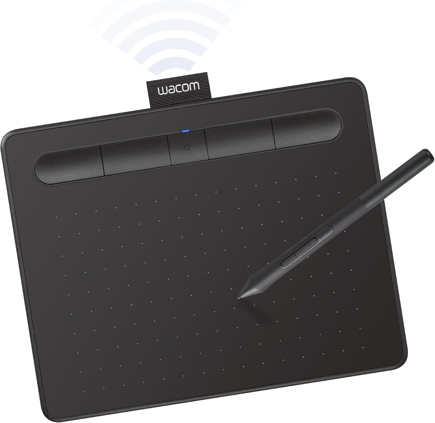 TABLETA GRÁFICA WACOM INTUOS SMALL BLUETOOTH CON LÁPIZ Y SOFTWARE - 1