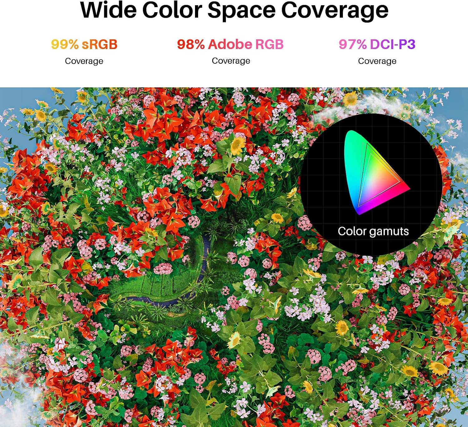 TABLET GRÁFICA HUION KAMVAS PRO 27 4K UHD CON PANTALLA Y 98% ADOBE RGB - 3