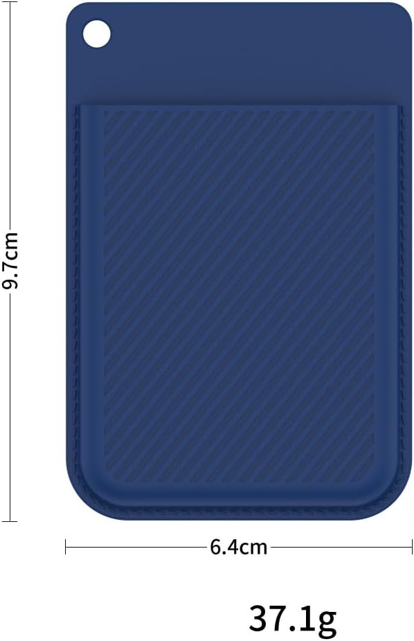 FUNDA PROTECTORA DE SILICONA PARA GRABADORA DE VOZ PLAUD NOTE AI COLOR AZUL - 3