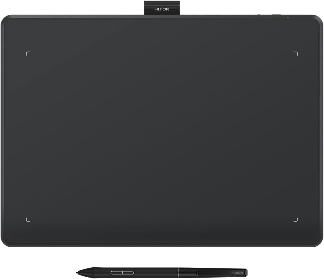 TABLETA GRÁFICA HUION INSPIROY FREGO MEDIUM INALÁMBRICA 10X6.25 PULGADAS - 1