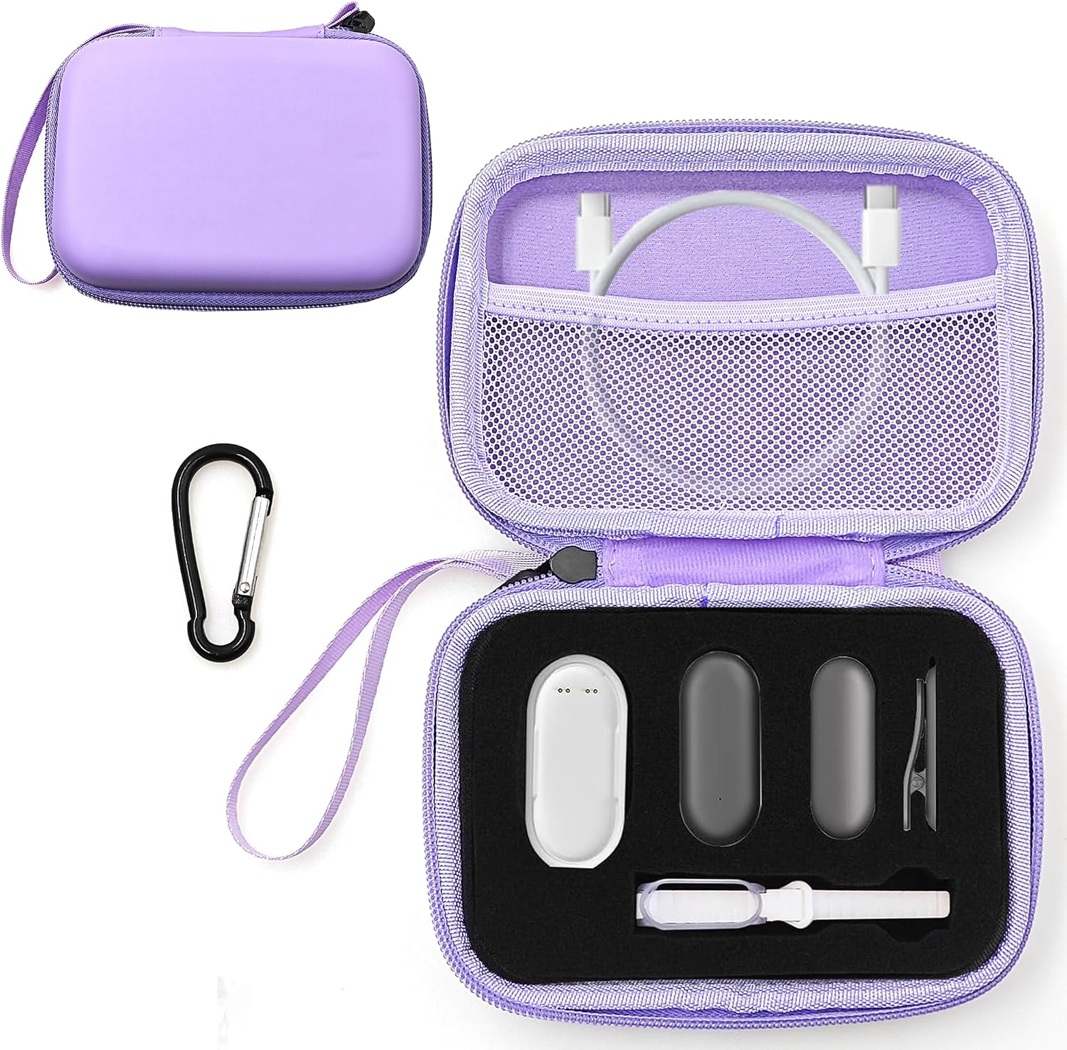 ESTUCHE PROTECTOR LEOTUBE PARA GRABADORA DE VOZ PLAUD NOTEPIN MORADO - 1