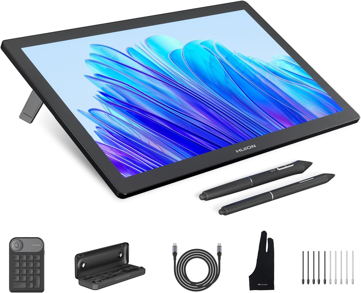 TABLET GRÁFICA HUION KAMVAS PRO 19 4K UHD TÁCTIL 18.4 PULGADAS - 1