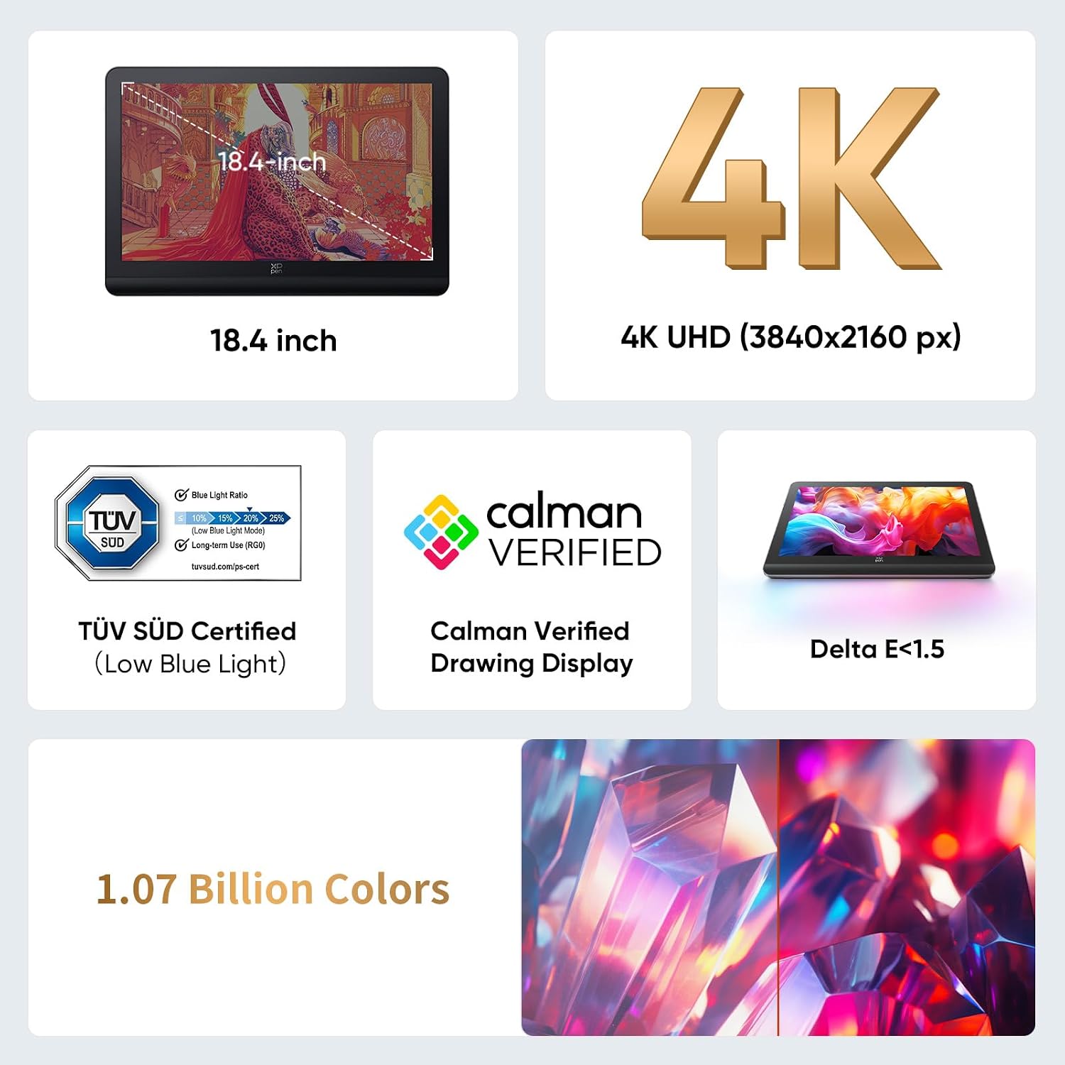 TABLETA GRÁFICA XPPEN ARTIST PRO 19 GEN2 18.4' 4K UHD CON PANTALLA Y DOBLE LÁPIZ - 2