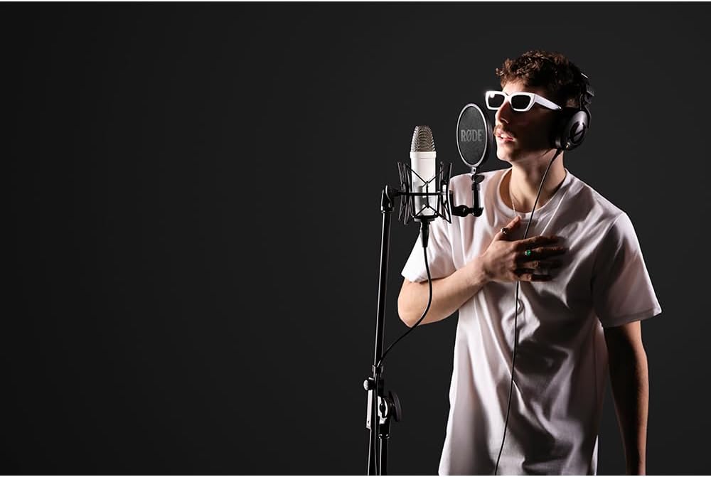 MICRÓFONO DE ESTUDIO CONDENSADOR RØDE NT1 SIGNATURE SERIES BLANCO - 2