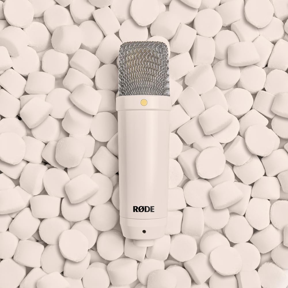 MICRÓFONO DE ESTUDIO CONDENSADOR RØDE NT1 SIGNATURE SERIES BLANCO - 4