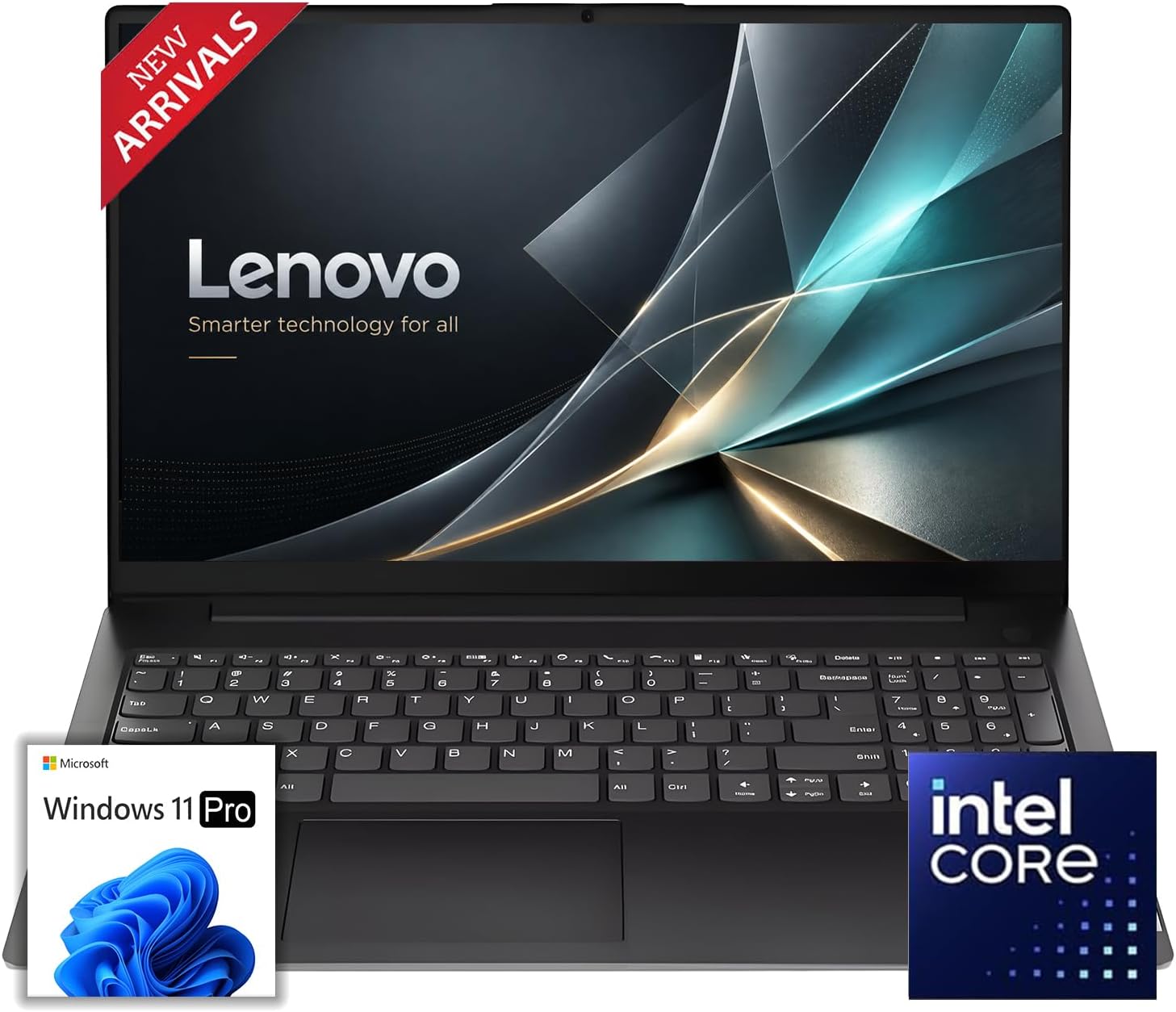 LAPTOP LENOVO NEW V15 BUSINESS 2026 PREMIUM EDITION INTEL CORE N150 8GB 256GB 15.6' NEGRO - 1