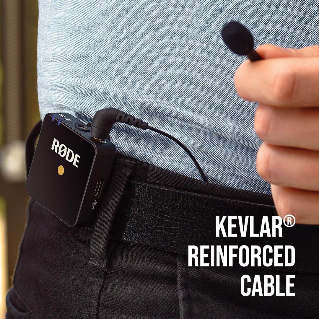 MICRÓFONO LAVALIER RODE LAVALIER GO PROFESIONAL NEGRO - 5