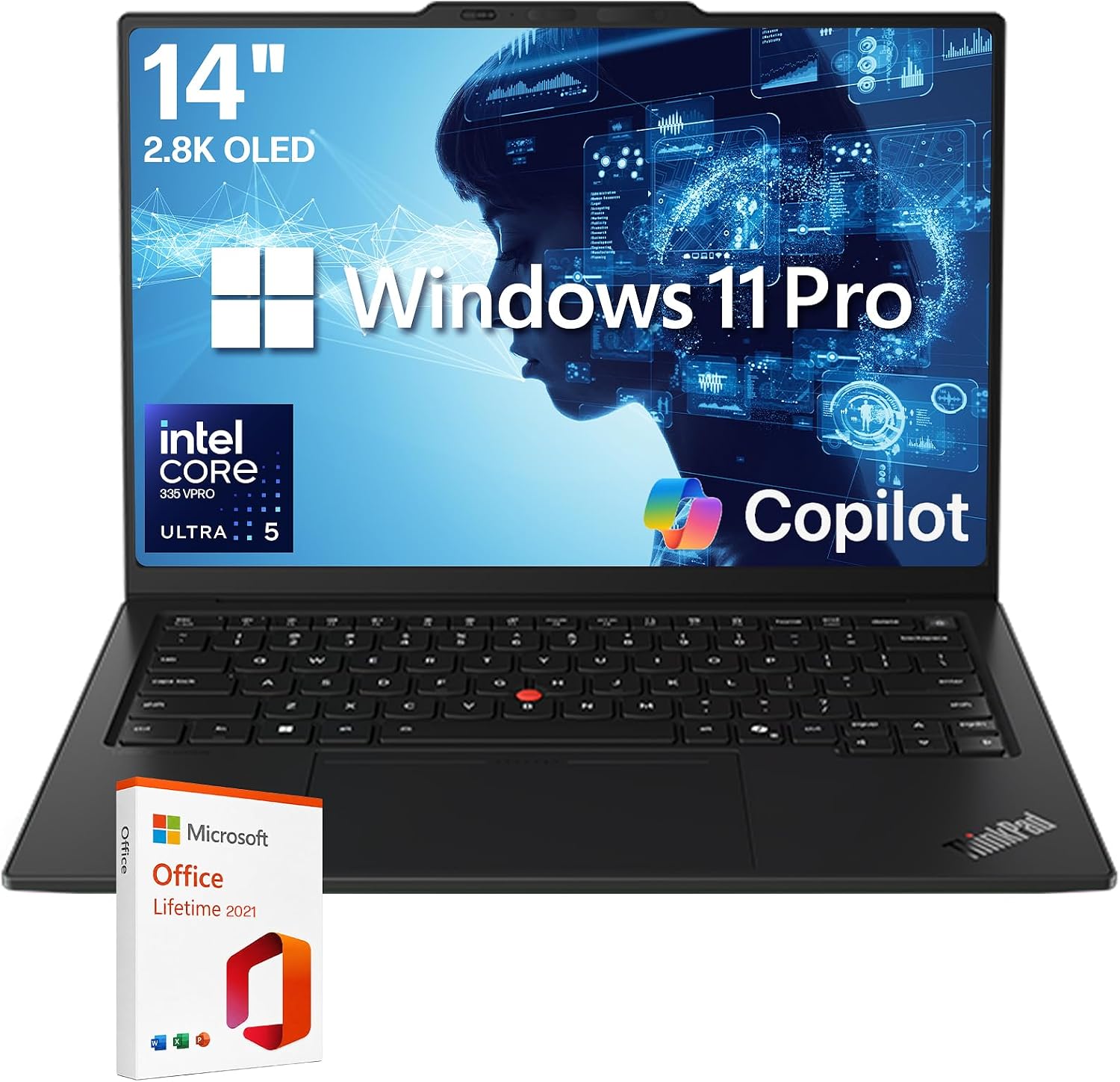 LAPTOP LENOVO THINKPAD X1 CARBON GEN 14 AURA EDITION CORE ULTRA 5 335 VPRO 32GB 512GB - 1