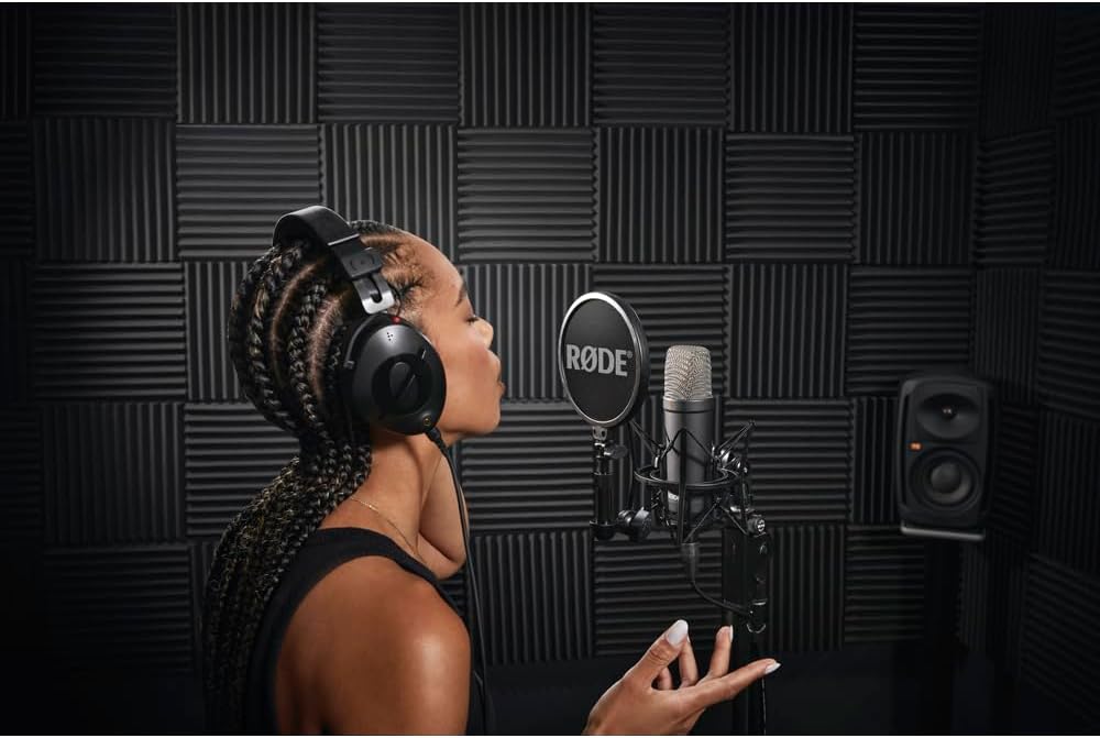 MICRÓFONO DE ESTUDIO CONDENSADOR RØDE NT1 SIGNATURE SERIES NEGRO - 2