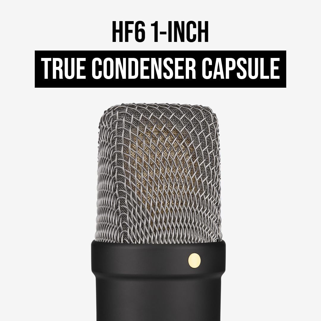 MICRÓFONO DE ESTUDIO CONDENSADOR RØDE NT1 SIGNATURE SERIES NEGRO - 3