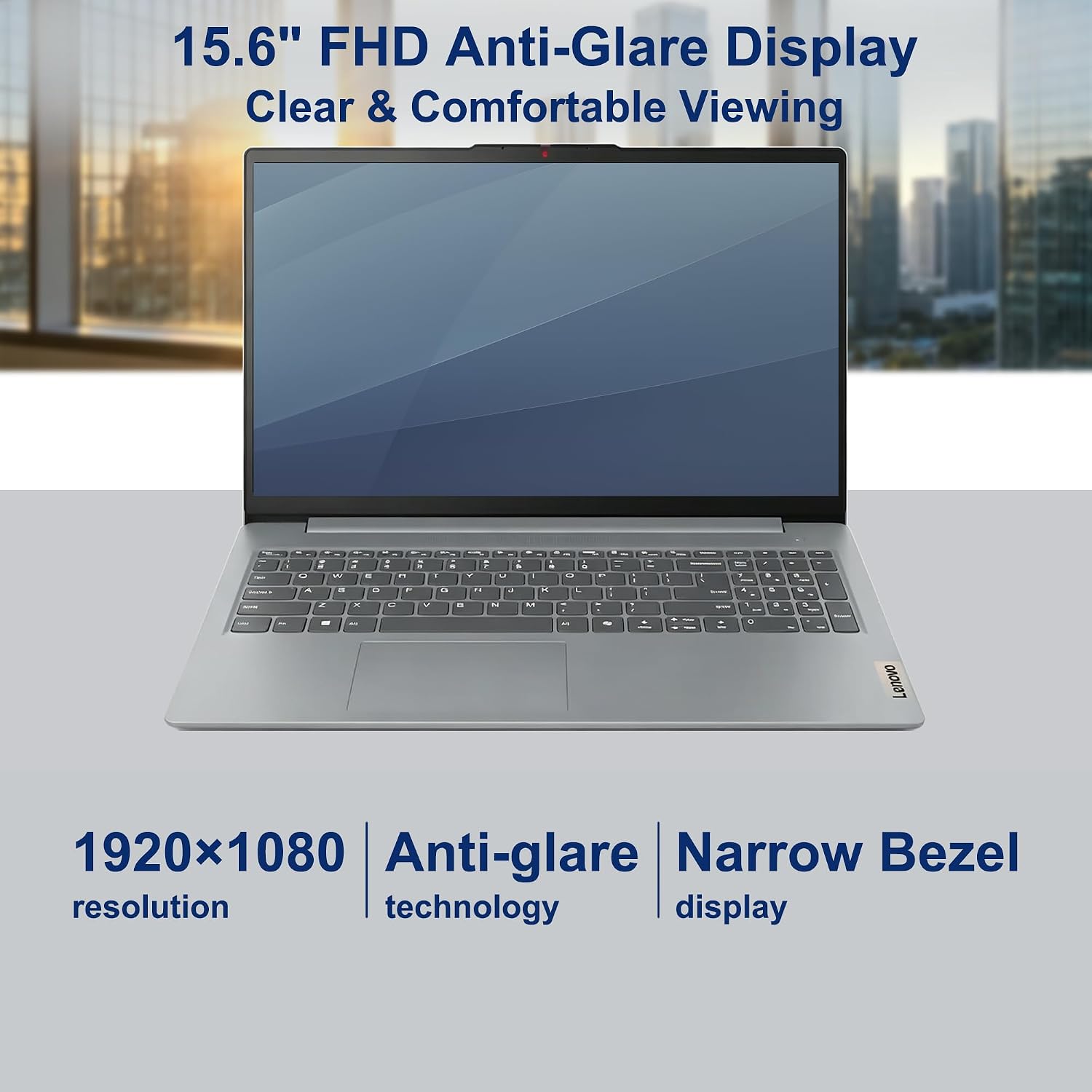 LAPTOP LENOVO IDEAPAD SLIM 3I 15.6' FHD CORE I3 N355 8GB DDR5 128GB SSD GRIS - 4