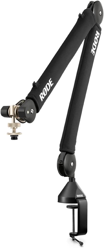 BRAZO ARTICULADO PROFESIONAL PARA ESTUDIO RØDE PSA1+ NEGRO - 1