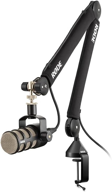 BRAZO ARTICULADO PROFESIONAL PARA ESTUDIO RØDE PSA1+ NEGRO - 5
