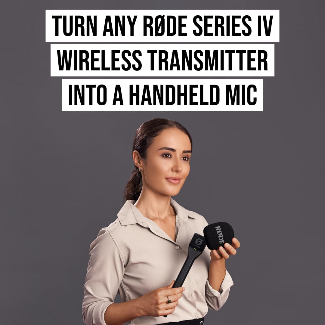 ADAPTADOR DE MICRÓFONO DE MANO RODE INTERVIEW GO PARA MICRÓFONOS INALÁMBRICOS RODE - 5