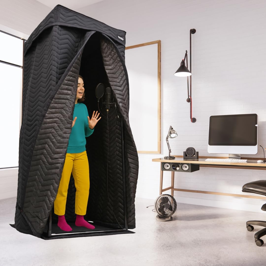 CABINA PORTÁTIL PARA GRABACIÓN VOCTENT XL PARA ESTUDIO EN CASA - 3