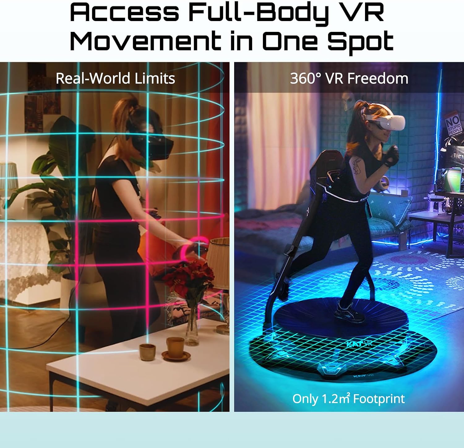 CINTA DE CORRER VR KATVR KAT WALK C2 PLUS ENHANCE TALLA US 10 - 4