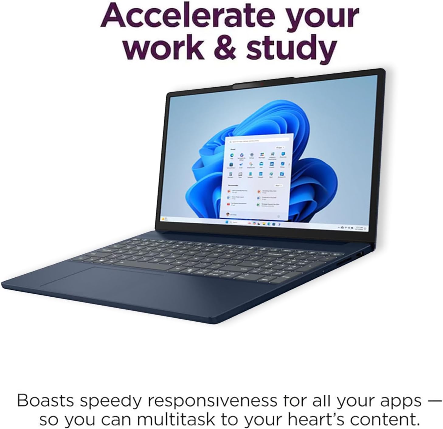 LAPTOP LENOVO IDEAPAD SLIM 3 15.3' WUXGA TOUCHSCREEN INTEL CORE 5 210H 24GB RAM 1TB SSD - 4
