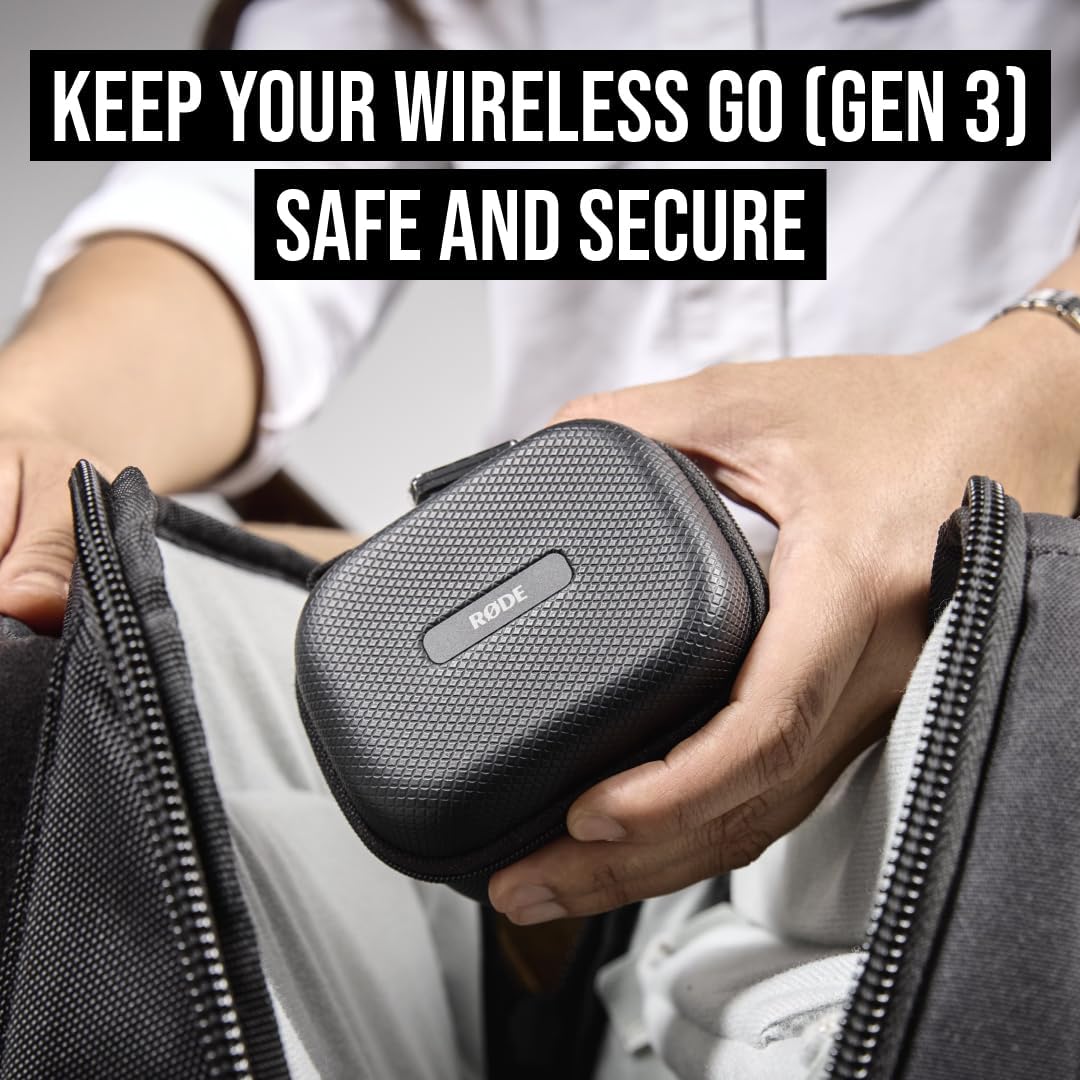 ESTUCHE DE CARGA RØDE CHARGE CASE+ PARA WIRELESS GO GEN 3 - 4
