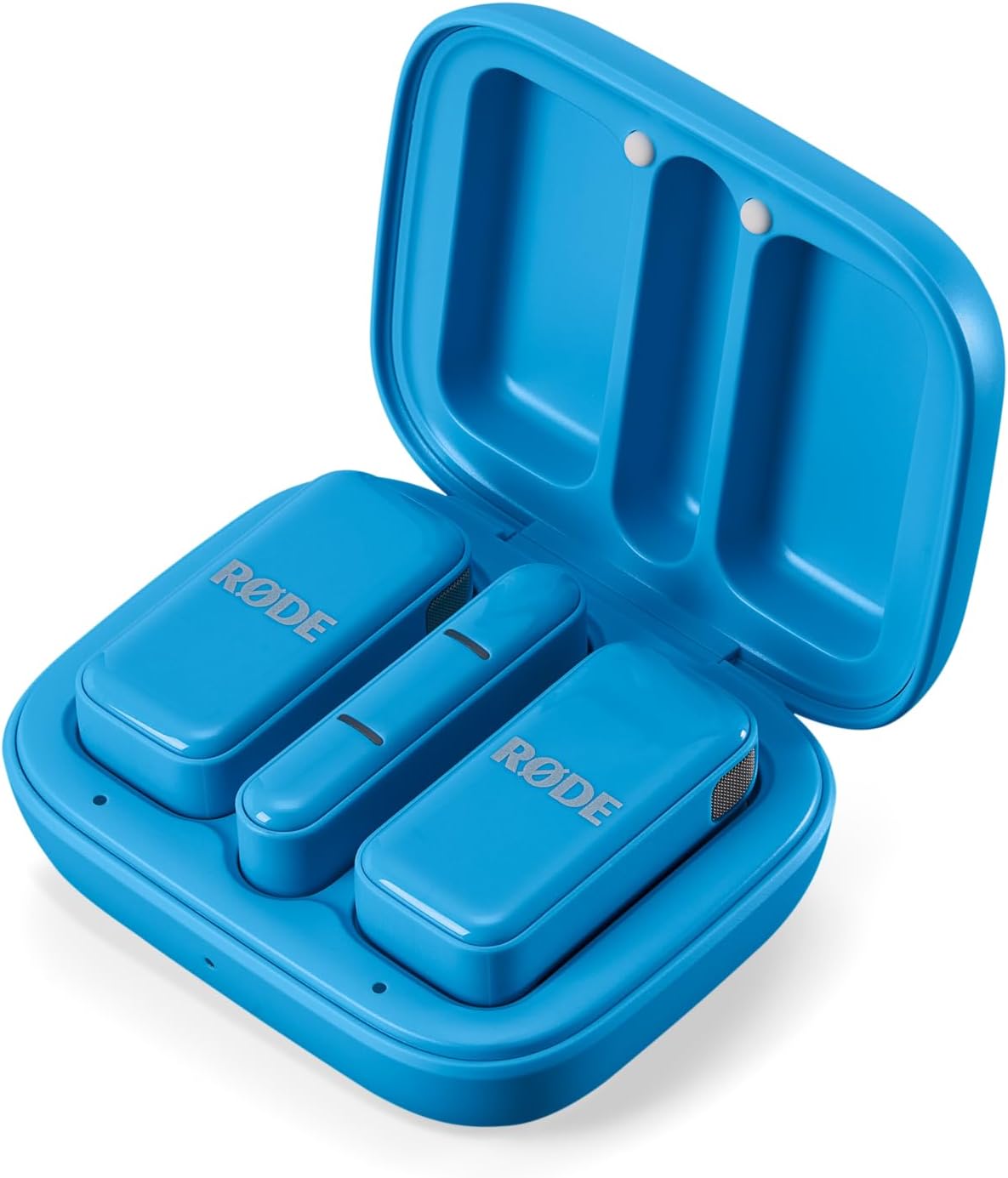 MICRÓFONO INALÁMBRICO RODE WIRELESS MICRO 2 MICS CON ESTUCHE USB-C AZUL - 1