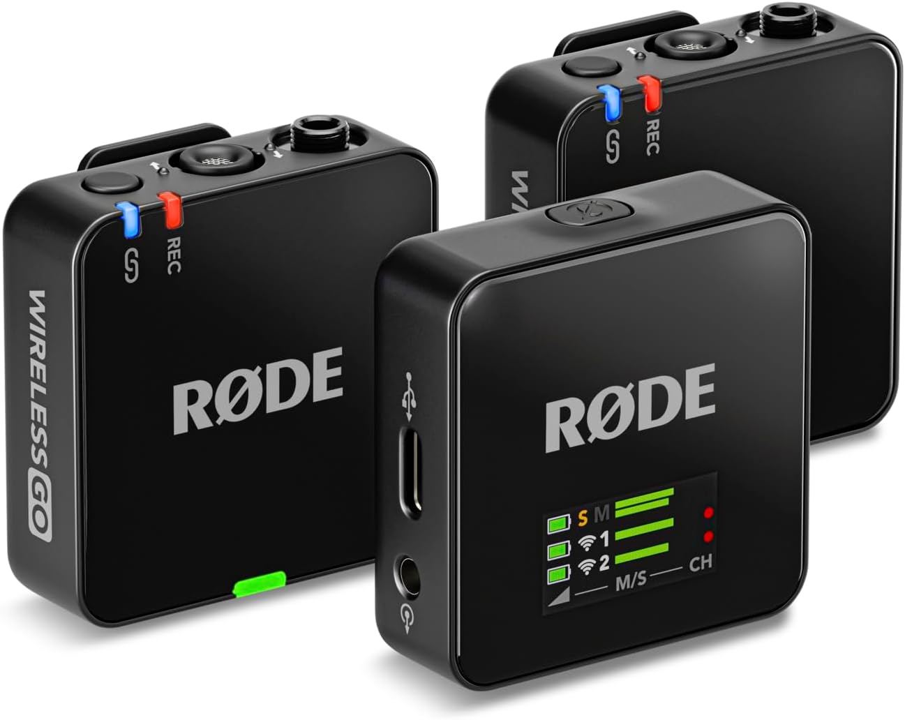 MICRÓFONO INALÁMBRICO RODE WIRELESS GO GEN 3 2 TX + 1 RX CON ESTUCHE DE CARGA - 1