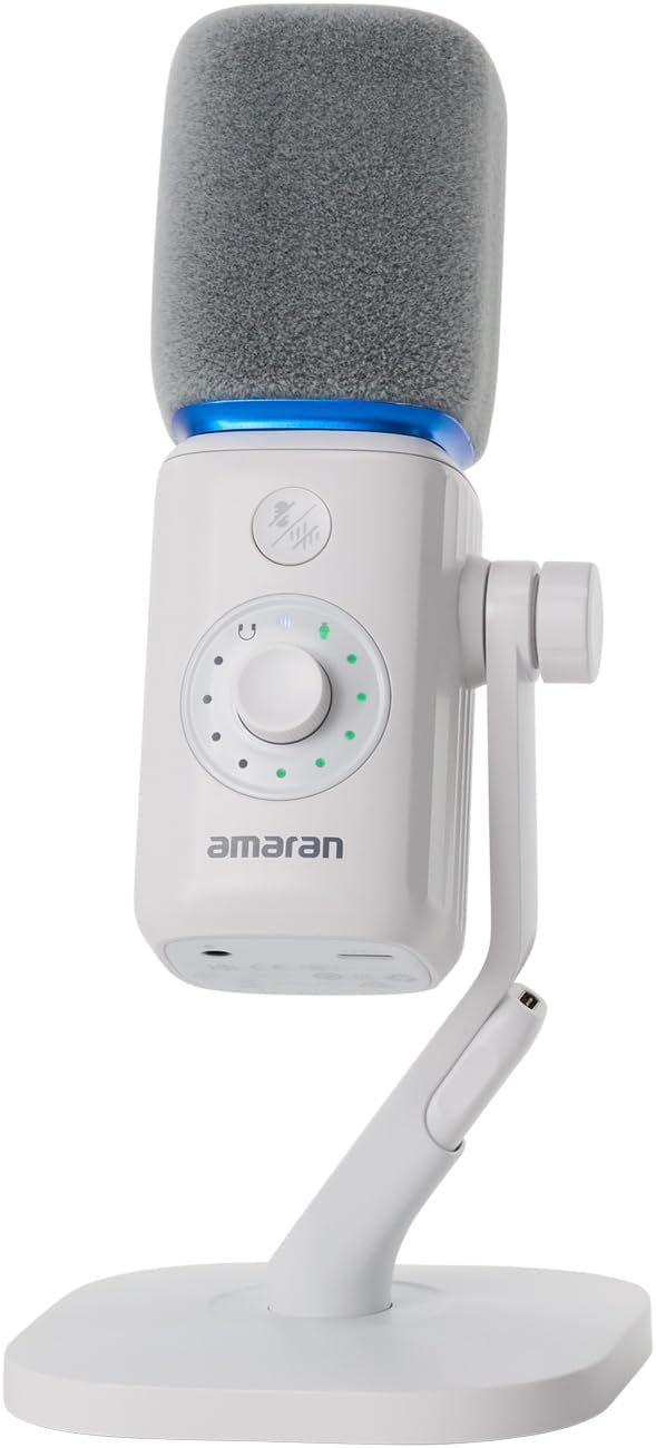 MICRÓFONO INALÁMBRICO DE ESCRITORIO AMARAN MIC CON REDUCCIÓN DE RUIDO AI Y CONEXIÓN USB-C - 1