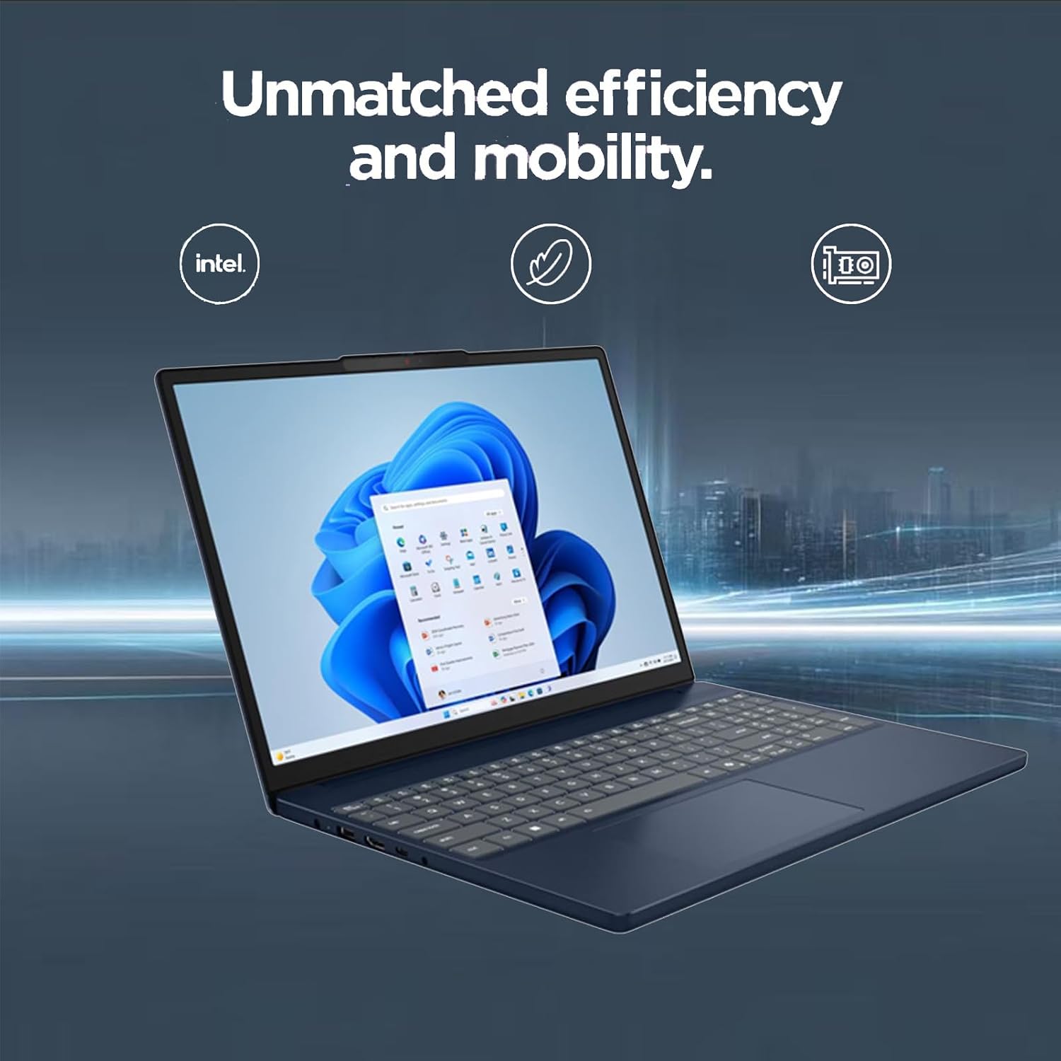LAPTOP LENOVO IDEAPAD SLIM 3 15.3' WUXGA TOUCHSCREEN INTEL CORE 5 210H 40GB RAM 1TB SSD - 3