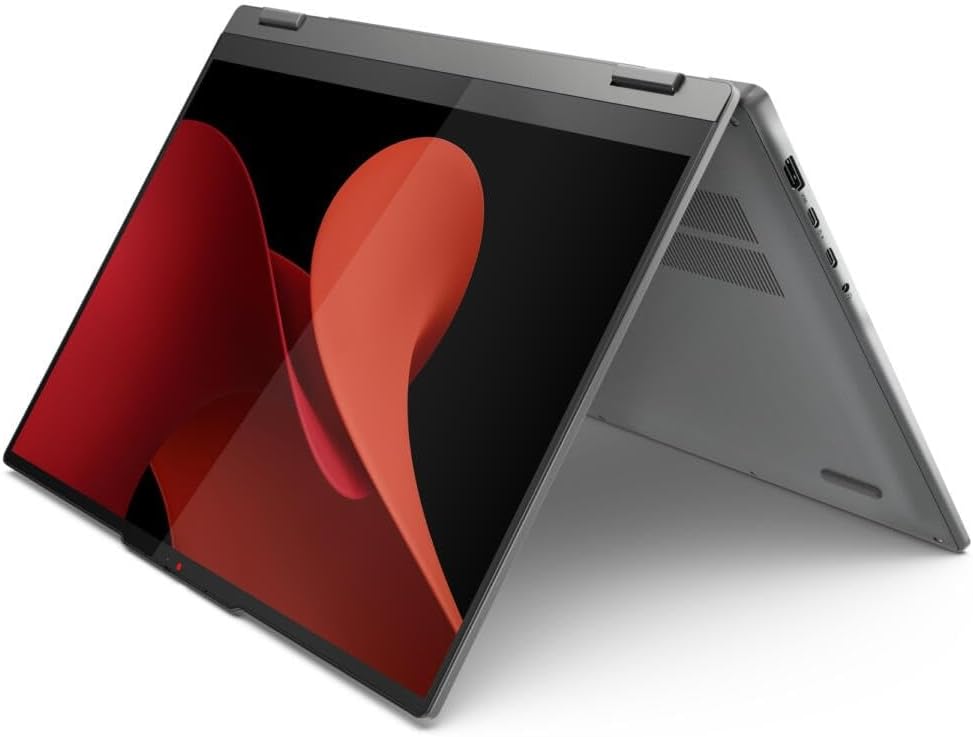 LAPTOP 2 EN 1 LENOVO IDEAPAD 5 RYZEN 7 8845HS 16' WUXGA TOUCH 16GB RAM 4TB SSD LUNA GREY - 2