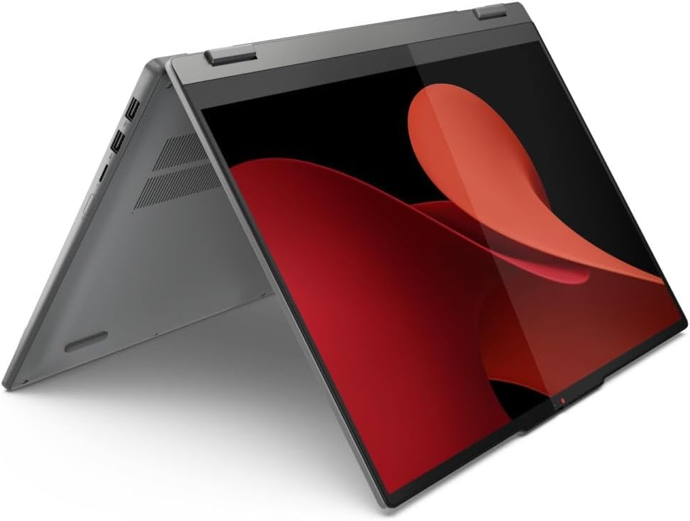 LAPTOP 2 EN 1 LENOVO IDEAPAD 5 RYZEN 7 8845HS 16' WUXGA TOUCH 16GB RAM 4TB SSD LUNA GREY - 3