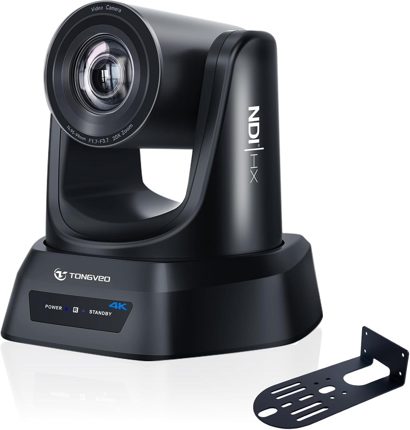 CÁMARA PTZ TONGVEO 4K NDI AI AUTO-TRACKING ZOOM ÓPTICO 20X HDMI SDI USB3.0 POE LAN - 1