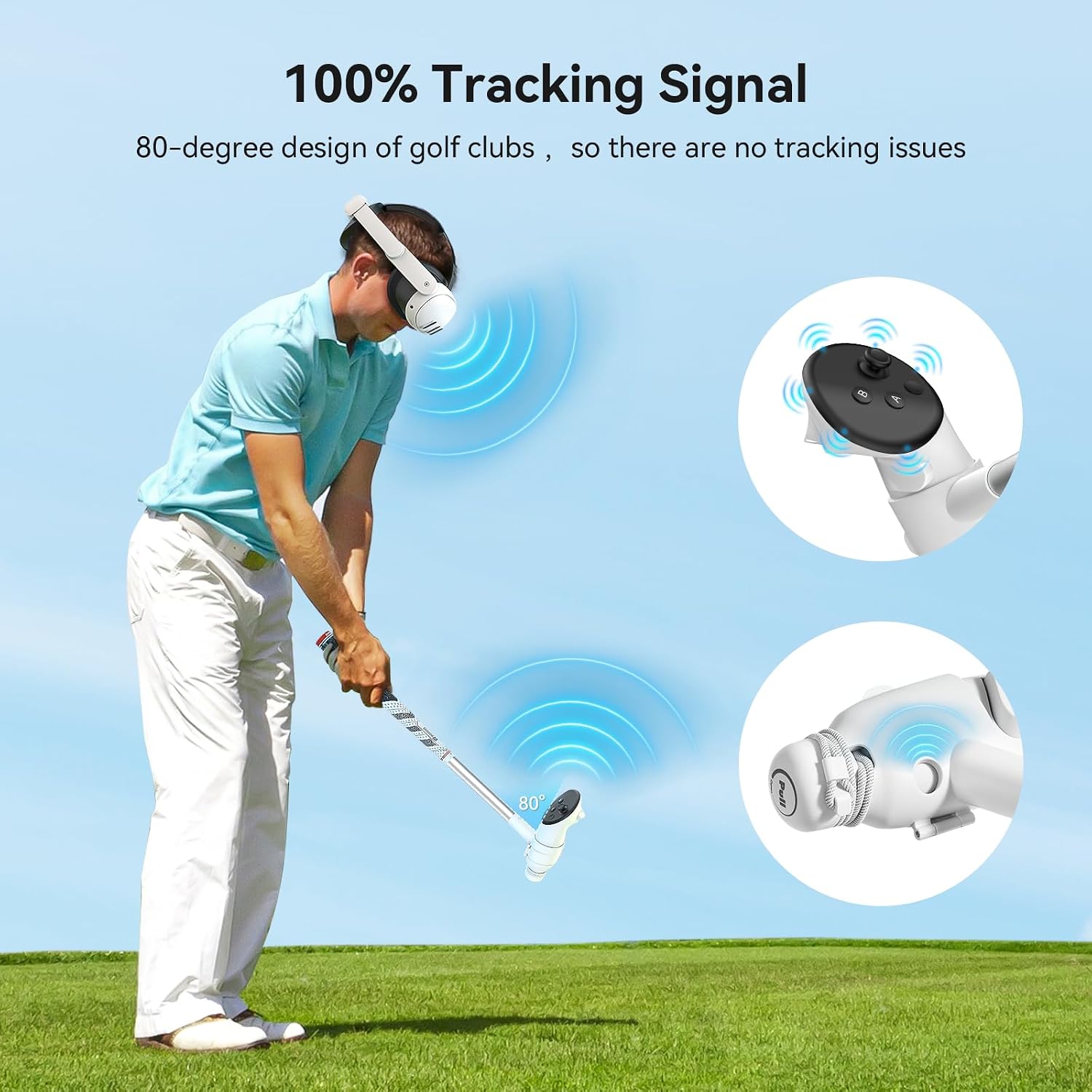 ACCESORIO AMVR VR GOLF CLUB PARA META/OCULUS QUEST 3S/QUEST 3 - 3