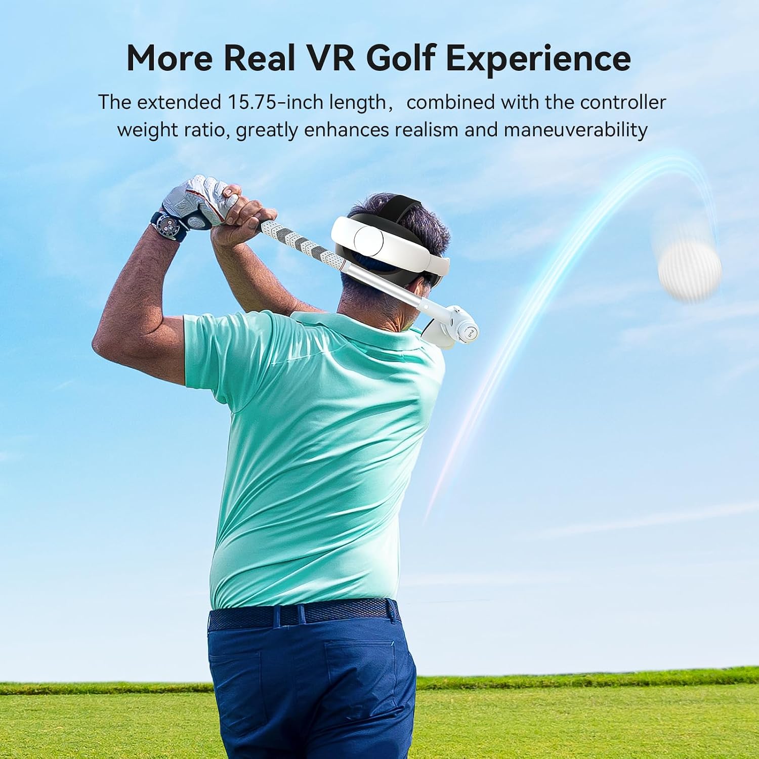 ACCESORIO AMVR VR GOLF CLUB PARA META/OCULUS QUEST 3S/QUEST 3 - 4