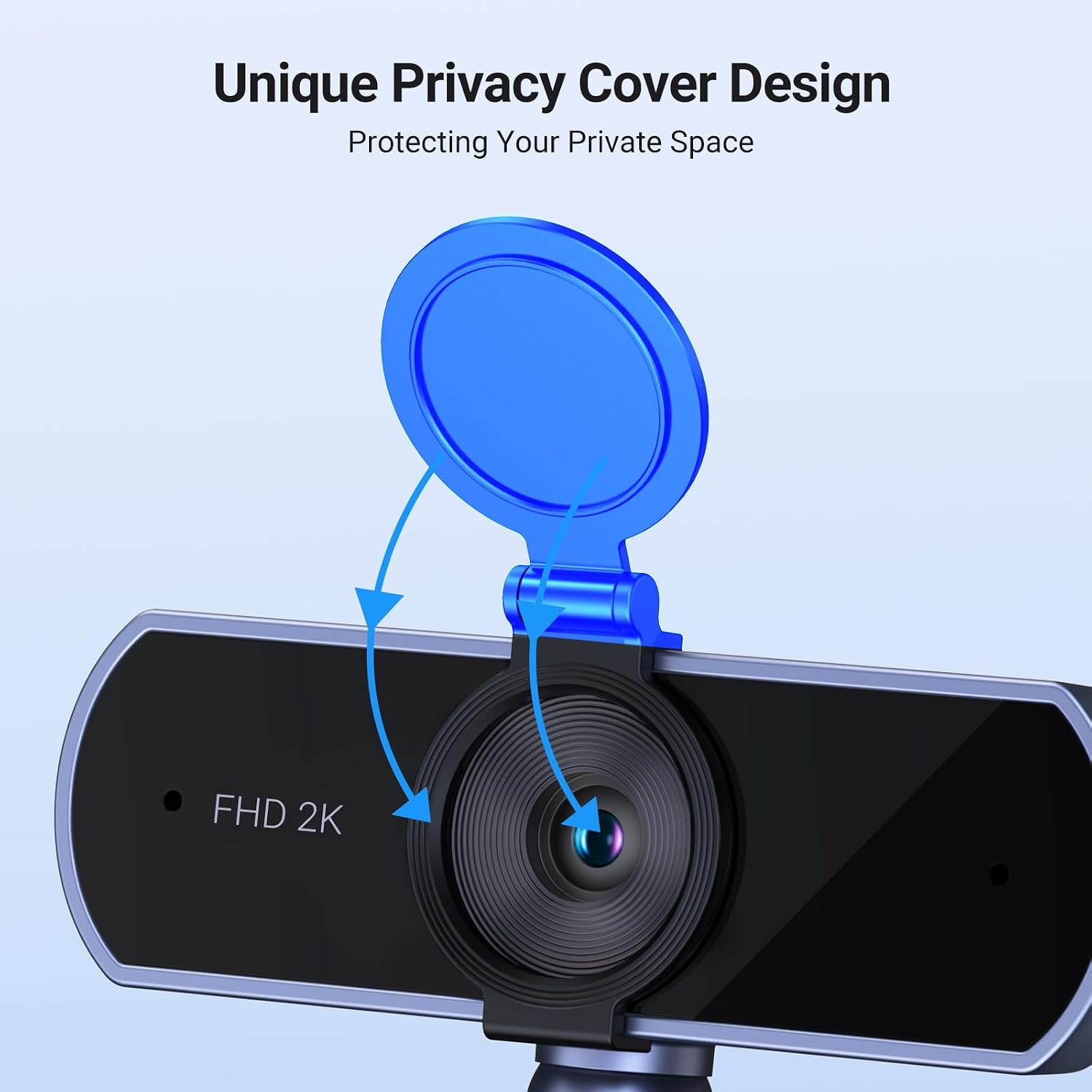WEBCAM UGREEN 2K ULTRA HD 1080P CON MICRÓFONO INTEGRADO - 5