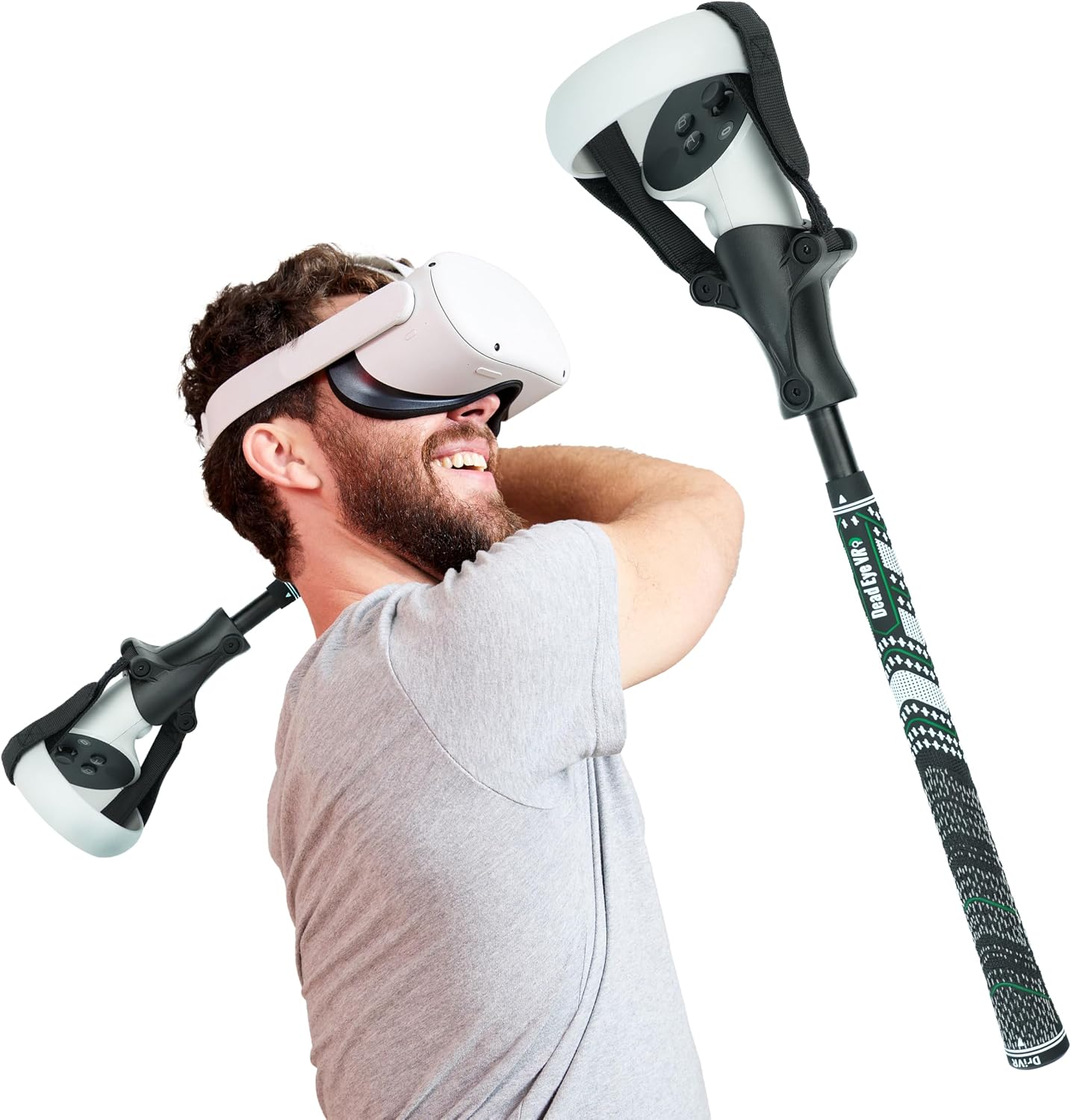 LENTE DE REALIDAD VIRTUAL DEADEYEVR DRIVR GOLF CLUB PARA QUEST 2 - 1