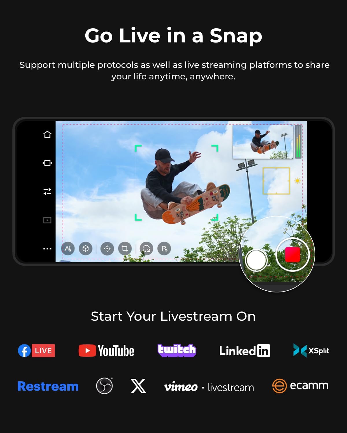 CÁMARA STREAMING OBSBOT TAIL AIR NDI 4K AI TRACKING PTZ - 2